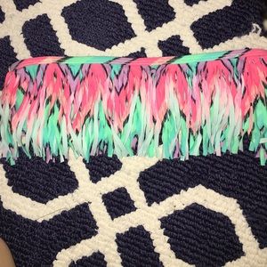 Forever 21 fringe swimsuit top
