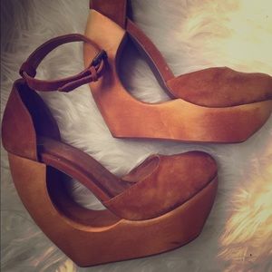 Jeffrey Campbell rockette platform wedge