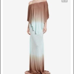 young, fabulous & broke ombre maxi