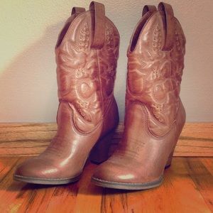 Faux cowboy boots