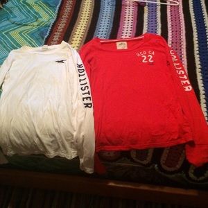 Two Hollister shirts!