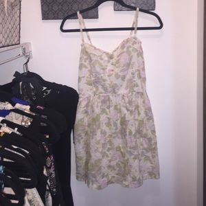 Sweetheart Floral Flare Dress