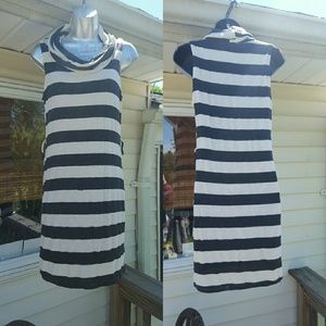 Bella D Cowled Dress