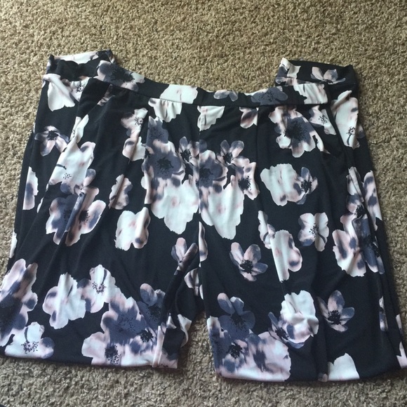 Express Floral Dress Pants