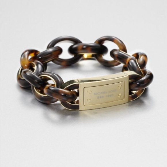 Michael Kors Tortoise Link Bracelet