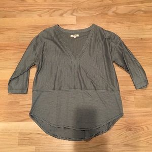 Madewell striped shirt