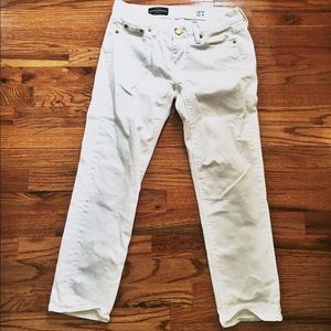 JCREW CROPPED MATCHSTICK JEAN