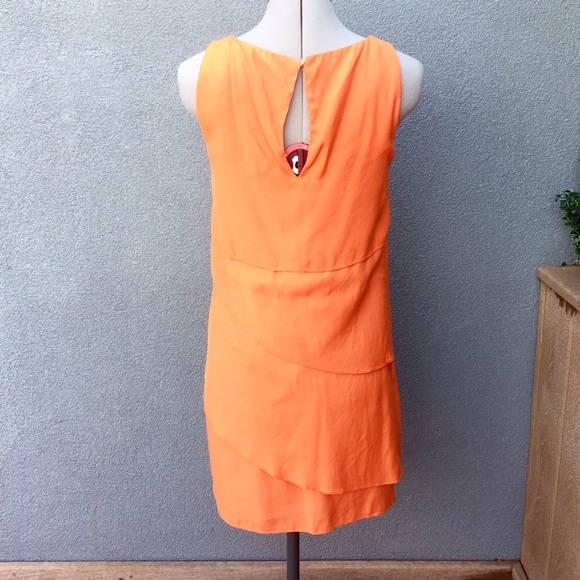 NWOT Zara Asymmetrical Flounce Dress - Picture 4 of 4