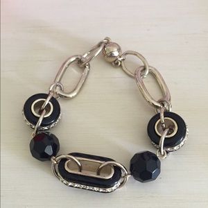 Nordstrom Black and Gold Bracelet