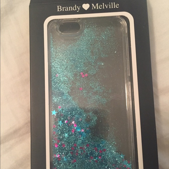 Brandy Melville iPhone 6 Case Glitter Brand New