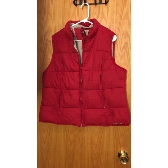 Red Puffy Vest