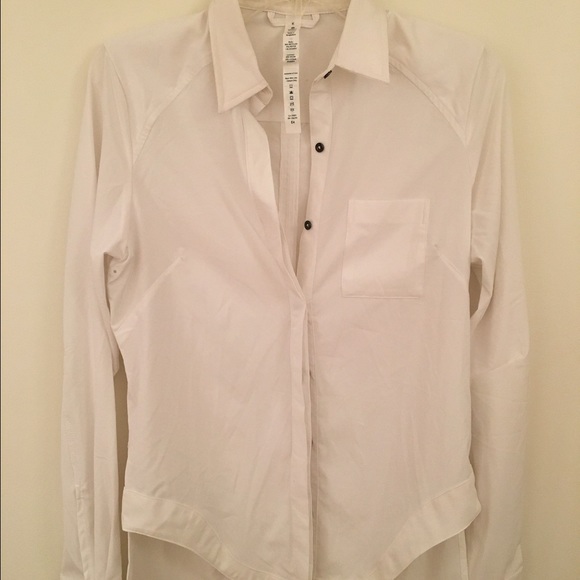Lululemon long sleeve dress button up