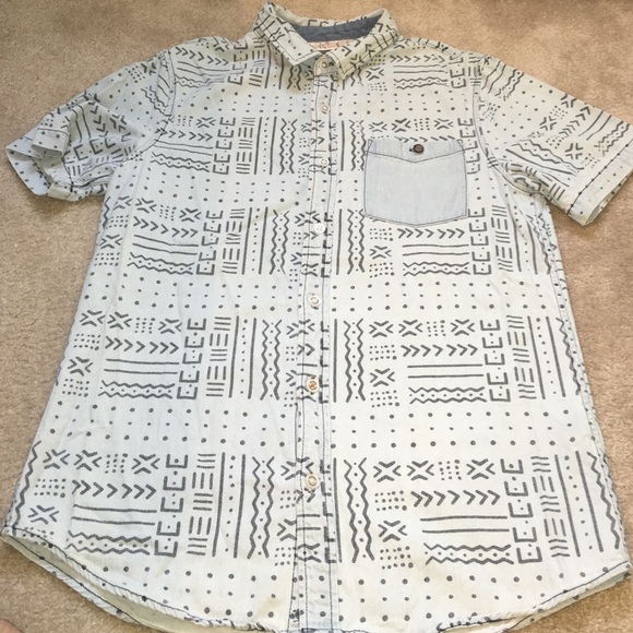 Button up shirt sleeve