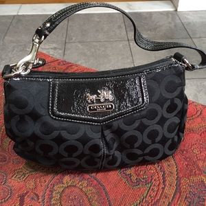 Coach black bag