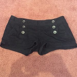Express black shorts