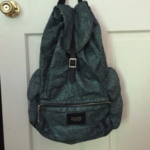 PINK blue sparkle back pack