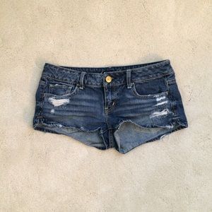American Eagle Outfitters Low Rise Denim Shorts