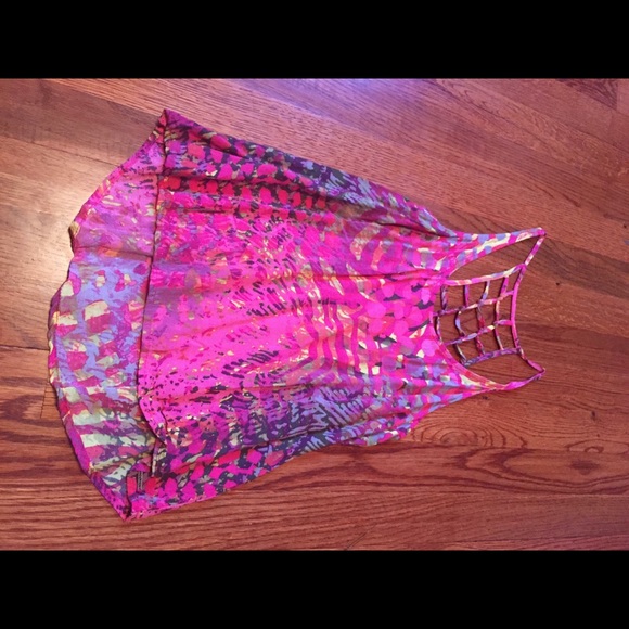 Pink tank top