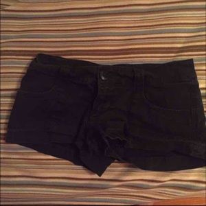 Black shorts