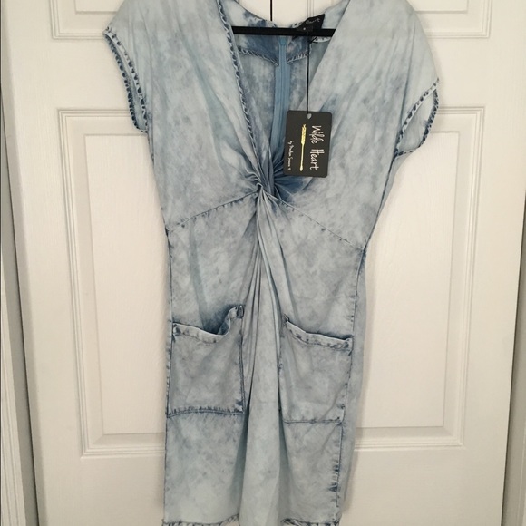 WILDE HEART DENIM DRESS