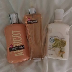 Bath and Body Works Trio.