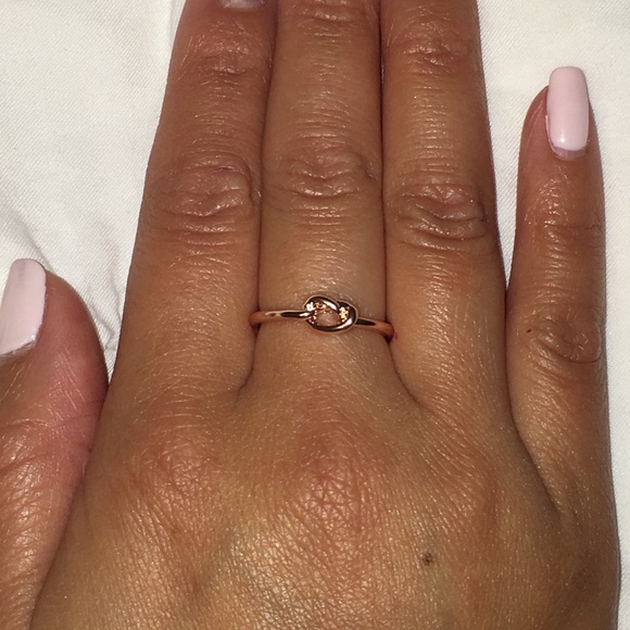 MOVING SALE Wila Rose Gold Knot Ring - Picture 3 of 3