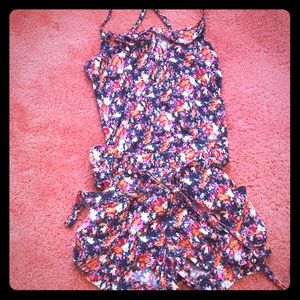Garage floral romper