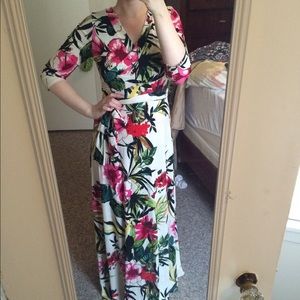 Pink Blush maxi-maternity/nursing friendly