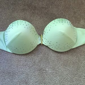 Victoria's Secret teal diamond bikini top