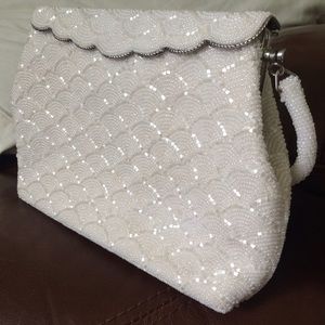 Vintage Beaded Clutch