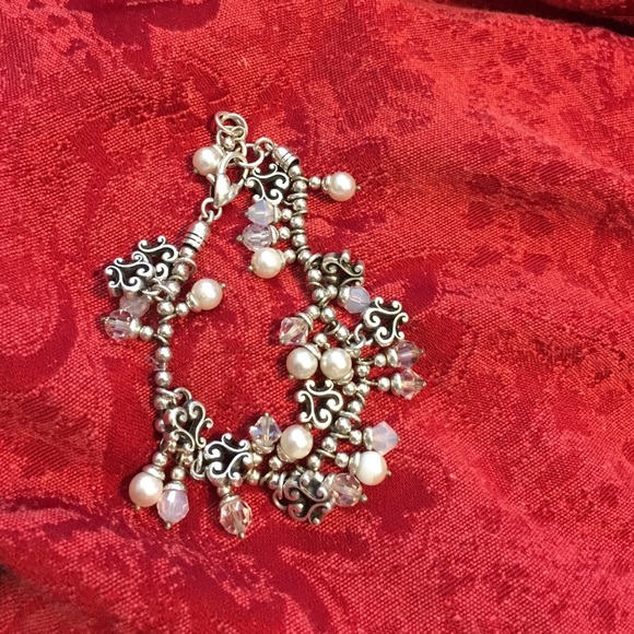 Brighton pearl, heart bracelet