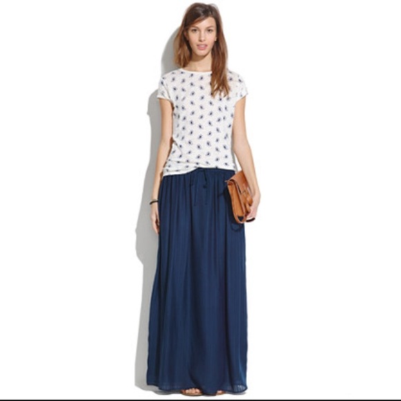 NWOT Madewell skyward maxi skirt