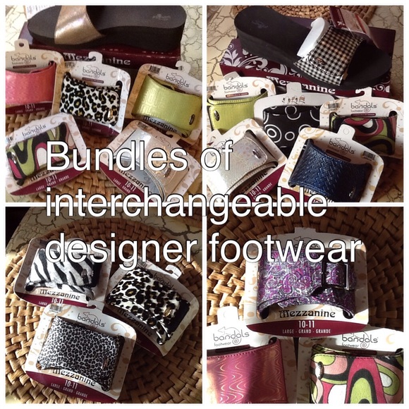 Bandals clearance bundles. Interchangeable sandals