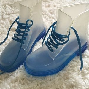 See-through Rain Boots