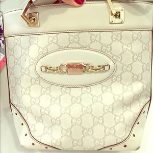 *SALE!!!* Gucci auth monogram embossed tote