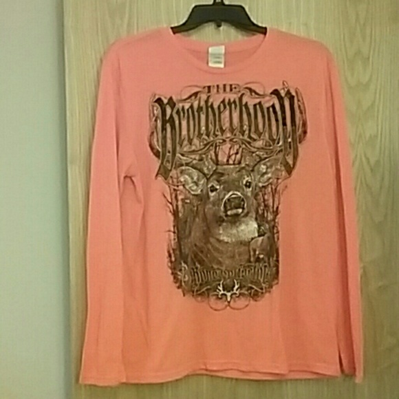 Mens T shirt says THE BROTHERHOOD BONE COLLECTORS