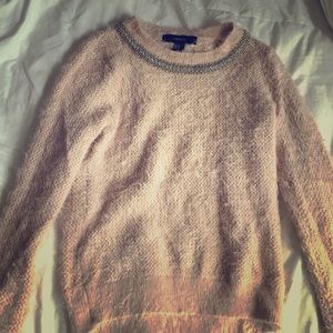 Amazing Pink Fuzzy Sweater