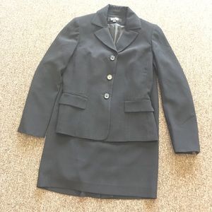 Black skirt suit