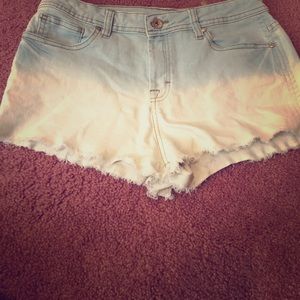 high waisted shorts