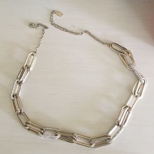 Nordstrom Gold Chain and Crystal Necklace