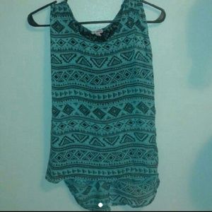 Flowy tribal top