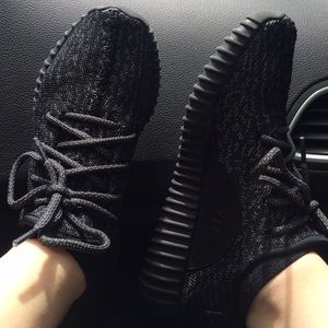 Yeezy Boost 350 Black 6.5 womens