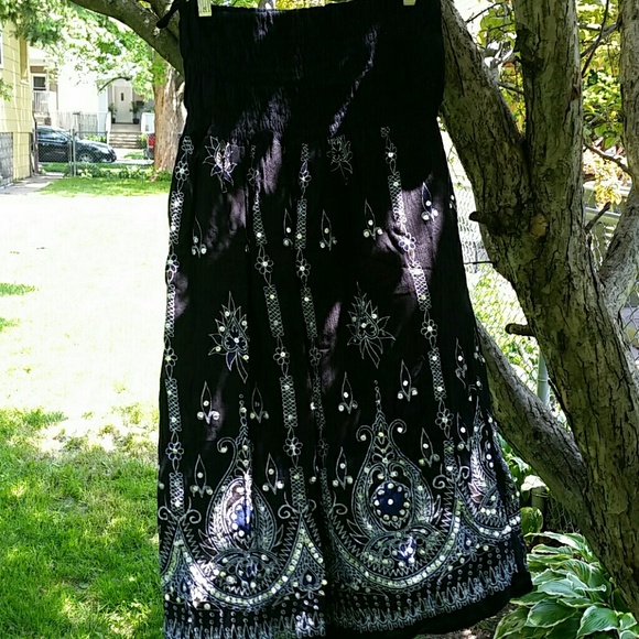 Strapless dress - Picture 1 of 3