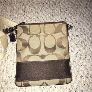 Coach cross body bag