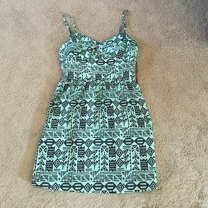 Forever 21 tribal print dress