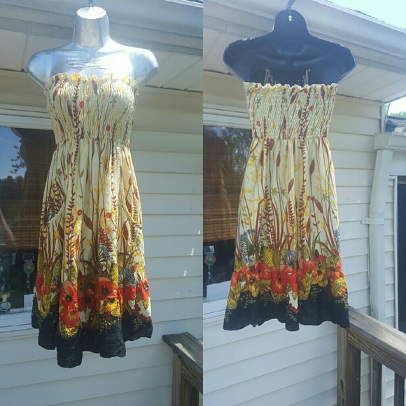 Jedzebel strapless dress