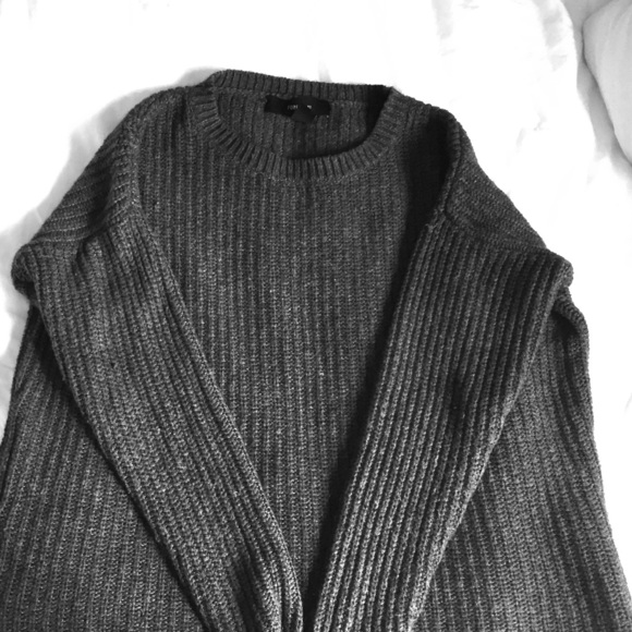 Chunky Grey Sweater
