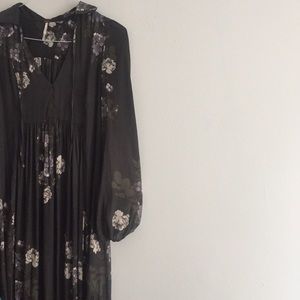 Free People Floral Maxi dress