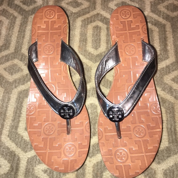 Tory Burch wedge flip flip 7 1/2