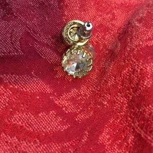 Stella & Dot cz stud earrings